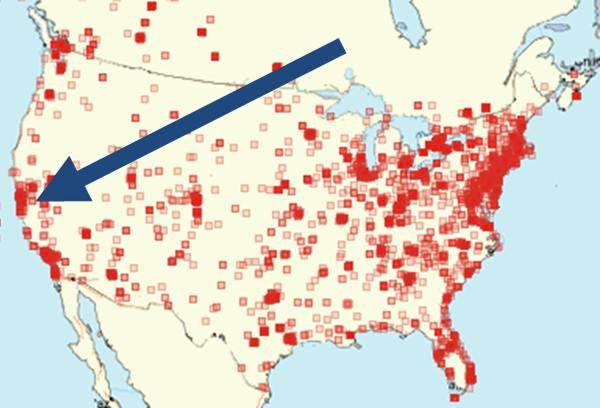 Bed bugs in Amerika